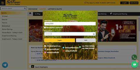 satsports exchange.